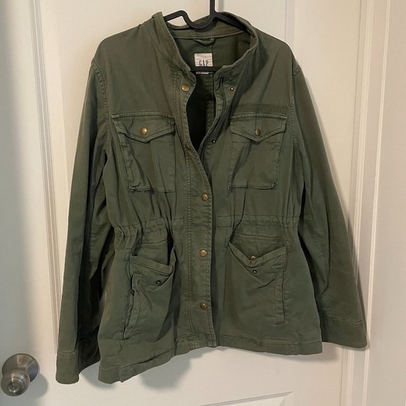 GAP, M, Green, Army Jacket - Picture 1 of 4